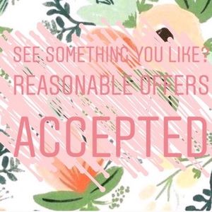 All offers considered